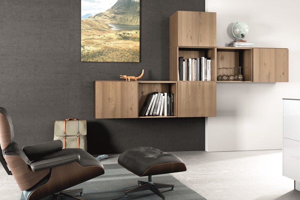 Wood living space design