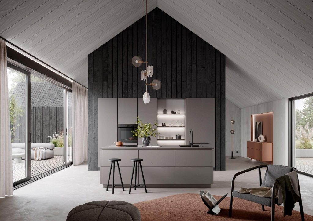 Charcoal Kitchen Design Ideas: Australia's Moody 2026 Favourite Charcoal as the Benchtop, Not Just the Cabinetry