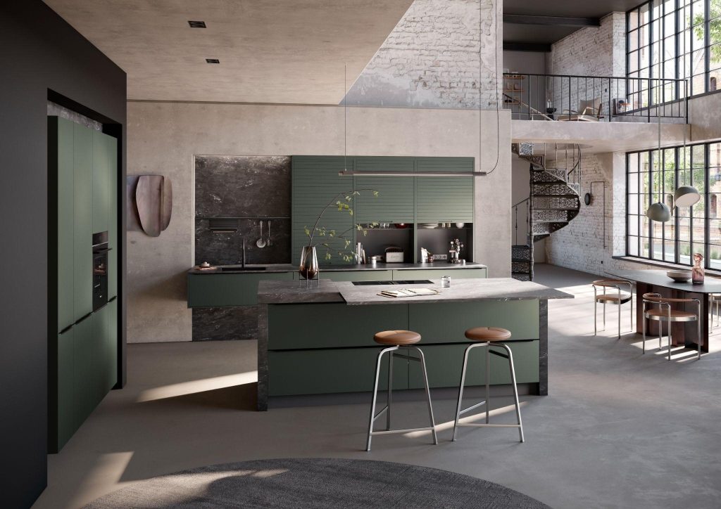 Emerald Green Kitchen Design Ideas: Australia's Bold 2026 Trend Emerald Feature Island with the Flying Bridge